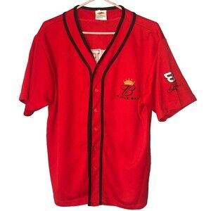 Winners Circle NASCAR Dale Earnhardt Jr #8 Budweiser Baseball Style Jersey Sz L